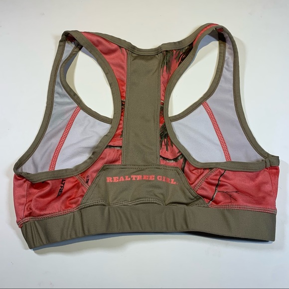 Small Realtree Girl pink camo sports bra - Picture 8 of 12